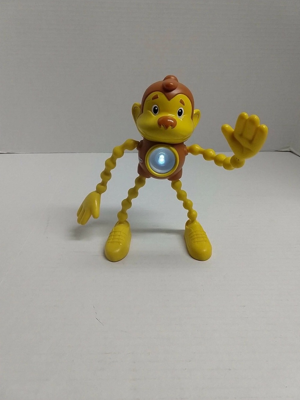 Little Tikes Flashlight Twisty-Glo MONKEY Yellow Toy